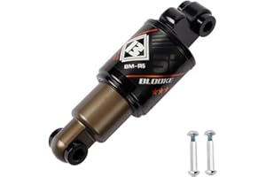 EASYBYMALL Ammortizzatore posteriore per bicicletta, 125-190 mm, ammortizzatore elettrico per scooter elettrico, per (150 mm, 340 kg)