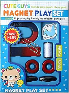 KAS Magnet Kit Magnetic Play Set for Kids- Pack of 1 Multi Color