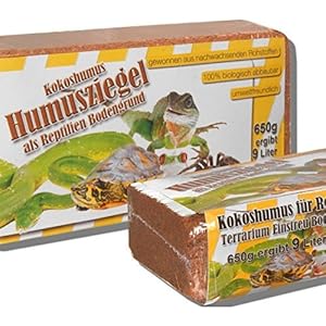 [Gesponsert]6 x 650 Gramm Kokoseinstreu Bodengrund Kokoserde Humusziegel für Reptilien Terrarium Einstreu Cocoground Kokosgrund Kokoshumus Kokosziegel Kokosfaser Briketts Kokobricks -fein-