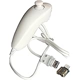 Nunchuk Game Controller - Nunchuk Video Game Controller Joystick-Fernbedienung, für Wii Gamepad Konsole