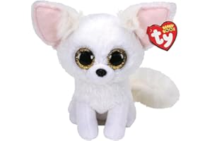 TY Phoenix Fox Beanie Boos Soft Plush Toy for Kids, Multicoloured 15cm Collectible Stuffed Teddy for Baby Cuddly Plushies for Girls & Boys