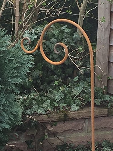 Laternenstab Rost Deko Ampelhalter Gartendeko Stab Edelrost Beetstecker