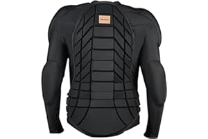 BenKen Ultra Luce Protettivo Cambio Sci Corpo Armor Spina Retro Protezione Esterno Sports Anti-collisione Abbigliamento per Snowboard Pattinaggio Sci Equitazione Moto Motocross