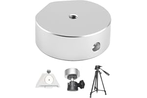 COALWOP 2025 Starlink Mini-Stativadapter Aluminium Mini Starlinks Montage mit 1/4"-20 & 3/8"-16 Gewinde Mini Stativadapter für Starlink Mini 2025 für Reise Outdoor Camping Van Wohnmobil