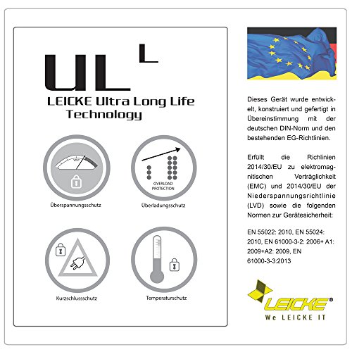 LEICKE 90W Netzteil für Dell Vostro 1310 1400 1500 1510 1700 1710 Inspiron 300M 500M 505M 510M 600M 630M 640M 700M - 6