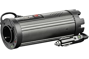 VOLTCRAFT Wandler MSW 150-24-G 150 W 24 V/DC - 230 V/AC modifizierte Sinuswelle, Dosenform für Getränkehalter