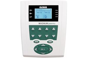 GLOBUS | Magnum 3000 Pro, Magnetoterapia Profesional 400 Gauss de Potencia, 70 Programas Certificados, para el Tratamiento de Enfermedades Osteoarticulares y Recuperación Tras Cirugía Ortopédica