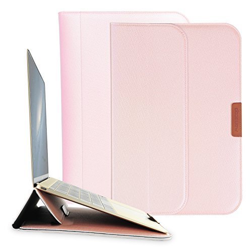 Morecoo Macbook 12 Zoll Laptop H  lle  Eine Hohe Qualit  t Tasche f  r Macbook Retina  12 Zoll  Rosa 