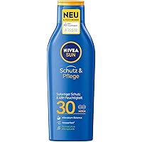 Nivea Sun Schutz & Pflege Sonnenmilch mit verbesserter Formel, Lichtschutzfaktor 30, 1er Pack (1 x 250 ml)