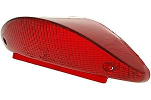 2EXTREME Rücklichtglas, rot, kompatibel für Yamaha YQ Aerox 50, R 97-11