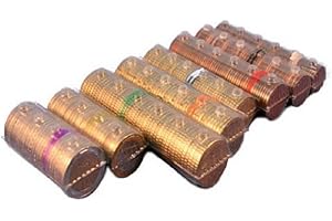 ITERNET Blister per monete euro - Kit 200 blister portamonete tagli assortiti (25 pezzi per taglio euro)