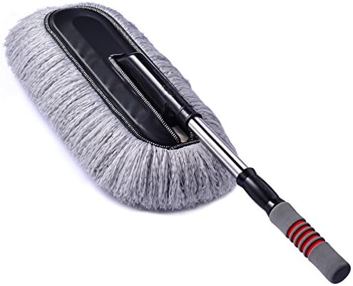 RIRI Car Duster - The Best Microfiber Multipurpose Duster with Long Extendable Handle