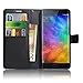 Produktbild Xiaomi Mi Note 2 Hülle , Anzhao PU Ledertasche Brieftasche Schutzhülle für Xiaomi Mi Note 2 (Schwarz)