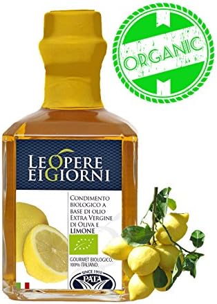 Organic Lemon Infused Extra Virgin Olive Oil. 250ml