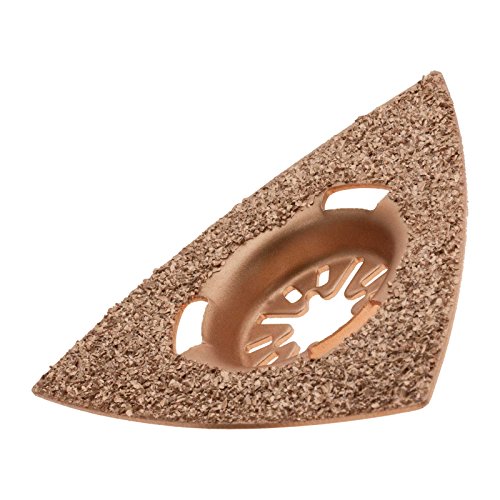 2 Bosch Multifunktionswerkzeuge Zubehör FEIN MultiMaster Dreieckige Carbidraspel, 78 mm Einhell Makita Milwaukee Skil WORX Sonicrafter von KROP - 5