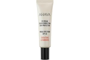 AHAVA CC Cream Color Correction SPF30 - Lightweight Formula for Flawless, Radiant Skin (30ml)