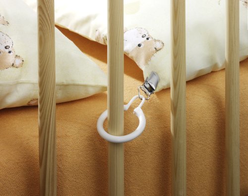 reer 4589 - Bettdeckenhalter, 4 Stück