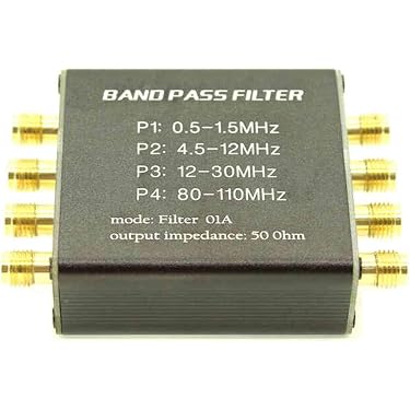 Los más vendidos: Los productos más populares en Filtros de paso de banda Los más vendidos: Los productos más populares en Filtros de paso de banda