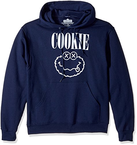 Sesame Street Mens Cookie Monster Hoodie Hoody Blue Desertcart INDIA