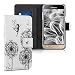Produktbild kwmobile Samsung Galaxy J3 (2016) DUOS Hülle - Kunstleder Wallet Case für Samsung Galaxy J3 (2016) DUOS mit Kartenfächern und Stand