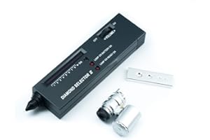 QUMOX Portable Diamond Selector II V2 Gemstone Tester Tool + 60X LED Loupe