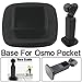 Produktbild AmaSells DJI OSMO Pocket Drone Zubehör  Grundhalterung Selbstauslöser-stabiles Zubehör für Gimbal Base Mount Standfuß für DJI Osmo Pocket (A)