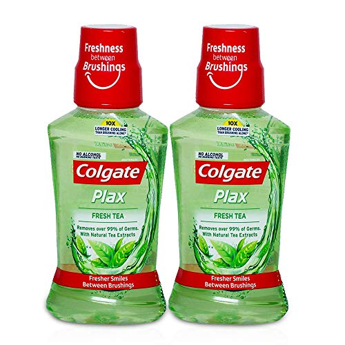 Buy Colgate Plax Antibacterial Mouthwash, 10X longer cooling, 24/7