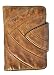 Produktbild Damen Wende Geldbörse Voll-Rind-Leder Jockey Club Shabby Chic Used Optik Vintage "V" Design Hawaii cognac braun