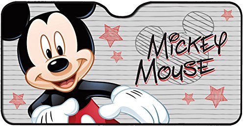 Disney Mickey Front Sunshade Heat Resistant Aluminium