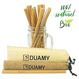 pajitas bambu amazon ¡EVITA EL USO DE PLÁSTICO! El empleo diario de plásticos ha de reducirse ya que es uno de los materiales más contaminantes que usamos. Concienciar sobre los problemas que causa es un objetivo de DUAMY. Los materiales empleados para fabricar las pajitas proceden de plantas con un rápido crecimiento, por lo que no contribuyen a la deforestación.