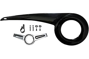 Ronyme Kettenschutz Fahrrad Kettenschutzabdeckung Kettengehäuse Fahrradkurbelgarniturschutz, Fahrradzubehör für Mountainbikes