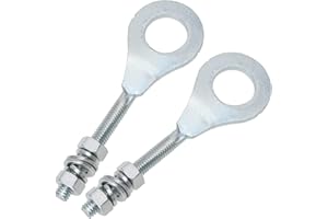 WYJUAN 2 Stück 15 mm Kettenspanner für 196cc 6,5HP Coleman CT200U CT200u-ex Massimo MB200 Baja Warrior MB165 MBX10 MBX11 Mini Bike 50cc-125cc CRF50 CRF70 XR70 XR80 Dirt Pit Fahrrad Motorrad ATV Ketten