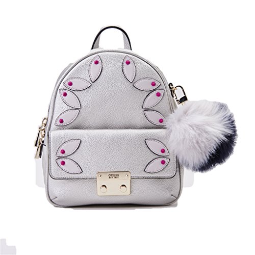 guess backpack silver