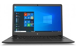 TECHBITE Portátil ZIN 3 14.1 HD 128 GB, Intel Celeron N4020, 4 GB de RAM LPDDR / 128 GB de Memoria, Windows 10 Pro, 5000 mAh, Pantalla 14.1", Wi-Fi, Bluetooth, portátil Oficina, Teclado ES, Negro