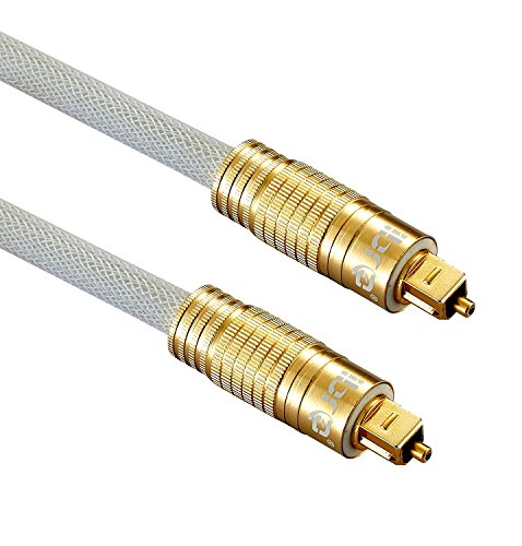 IBRA PREMIUM-Weiß Optisches Toslink Digital – Kabel (1Meter) - 8