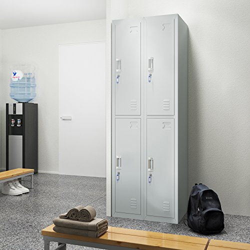 Schließfachschrank Spind Wertfach Metall Schrank Metallspind Umkleideschrank - 3