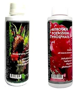 Generic Aquatic Remedies Plant Health Formula & Plant Food Fertilizer Combo, White