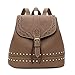 Produktbild Tiffy Mädchen   Rucksack Jahrgang Aushöhlen Reise Wandern Rucksack Kordelzug Schulranzen (Tiefes Khaki)