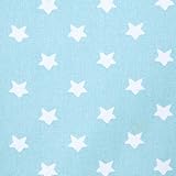 Homescapes Kindervorhang Junge Kinderzimmer Ösenvorhang Dekoschal Stars 2er Set blau 137 x 182 cm (Breite x Länge je Vorhang) 100% reine Baumwolle - 5