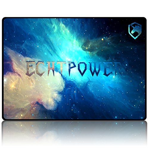 Preisvergleich Produktbild Gaming Mauspad, ECHTPower Gaming Mousepad, Gamer Mauspad, 350x 250x 3mm, Rutschfest, Naturkautschuk