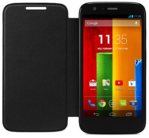 Motorola ASMFLPCVBLK - Funda Flip oficial para Motorola Moto G de 4 5 negro reviews Motorola ASMFLPCVBLK - Funda Flip oficial para Motorola Moto G de 4 5 negro