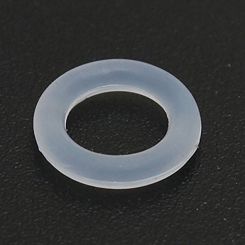 ELEGIANT 150Pcs Weiß Silikon O-Ring Tastenkappe Keycap Switch Dämpfer White Keycap Rubber O-Ring Switch Dampeners für Cherry MX Switch keyboard - 7