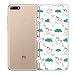 Produktbild Hülle für Huawei Y6 Prime 2018 , IJIA Transparente "Wenig Pegasus" TPU Weich Silikon Stoßkasten Cover Handyhülle Schutzhülle Handyhüllen Schale Case Tasche für Huawei Y6 Prime 2018 (5.7")