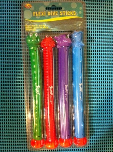 Preisvergleich Produktbild Flexible Dive Sticks with Animal Heads by Surf Club