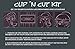 Clip'n'Cut DIY Hair Trimming Set, Pink