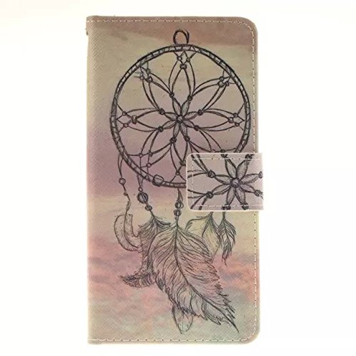 Preisvergleich Produktbild Schutzhülle Samsung Galaxy S6, coffeetreehouse für Samsung Galaxy S6 Schutzhülle Lanyard Handschlaufe Brieftasche Ledertasche PU Leder Brieftasche Schutzhülle Schale mit Stand und die Slots Kreditkarte Wallet / Case / Schutzhülle, TPU Silikon Schutzhülle, Flip Holster für Samsung Galaxy S6 – Eule