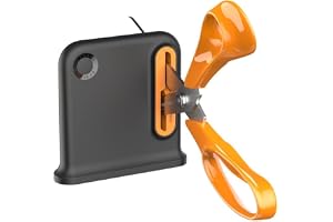 Fiskars Sax-slip, Idealisk för högerhänta Köksaxar, Ergonomisk Design | Min.. 55% återvunnen Material, 80% återvunnet ABS-hölje, Svart/Orange, 1081190