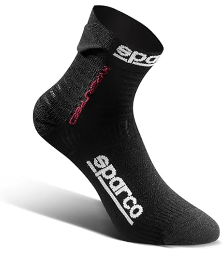 Chaussettes Nomex OMP FIA 8856-2018 – Chaussettes Ignifugées Course Auto Noir Taille L – Homologuées FIA