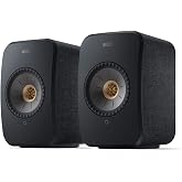 KEF LSX II Wireless Hi-Fi Hoparl&ouml;r Karbon Siyah