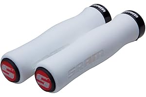 Sram MTB Locking Grips Contour Foam with Single Black Clamp and End Plugs